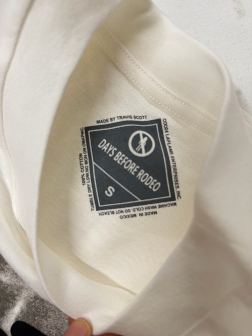 Travis Scott x Sp5der Days Before R5Deo tee - Picture 3 of 4